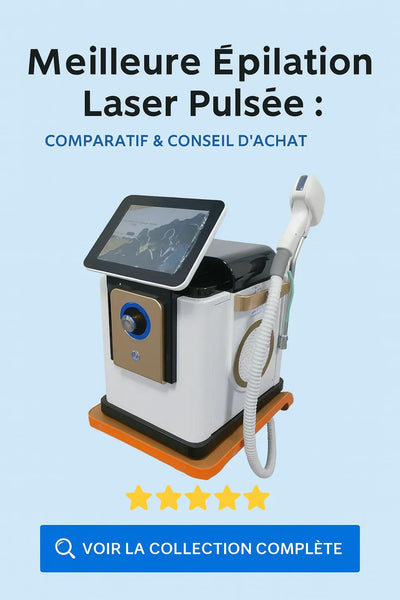 Meilleure machine épilation laser pulsée